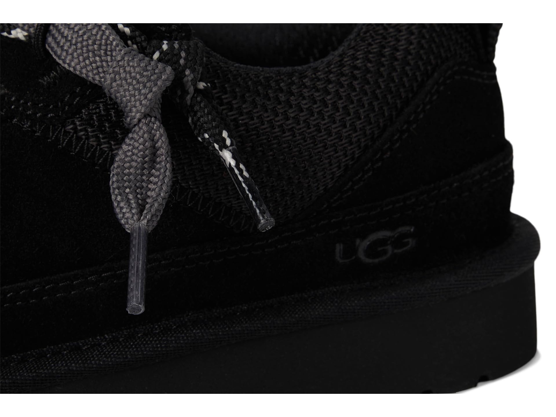 Foto 7 pulgar | Zapatilla Ugg Lo Lowmel Para Mujer, Gamuza Negra/malla Reciclada, 9us - Venta Internacional.