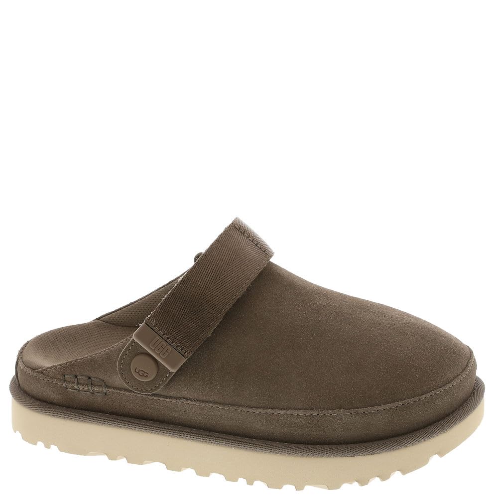 Foto 2 pulgar | Zueco Ugg Goldenstar Para Mujer, Nogal Americano, Talla 5.5 - Venta Internacional.