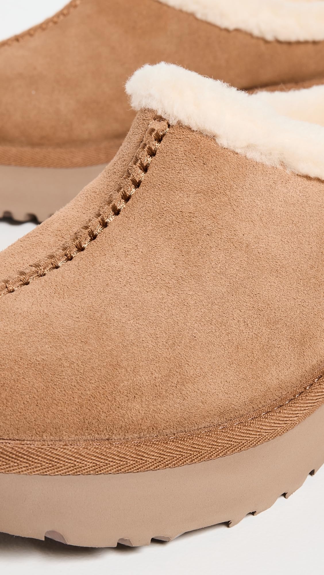 Foto 7 pulgar | Zapatos Ugg New Heights Acogedor Zueco Castaño Para Mujer, Talla 8 - Venta Internacional.