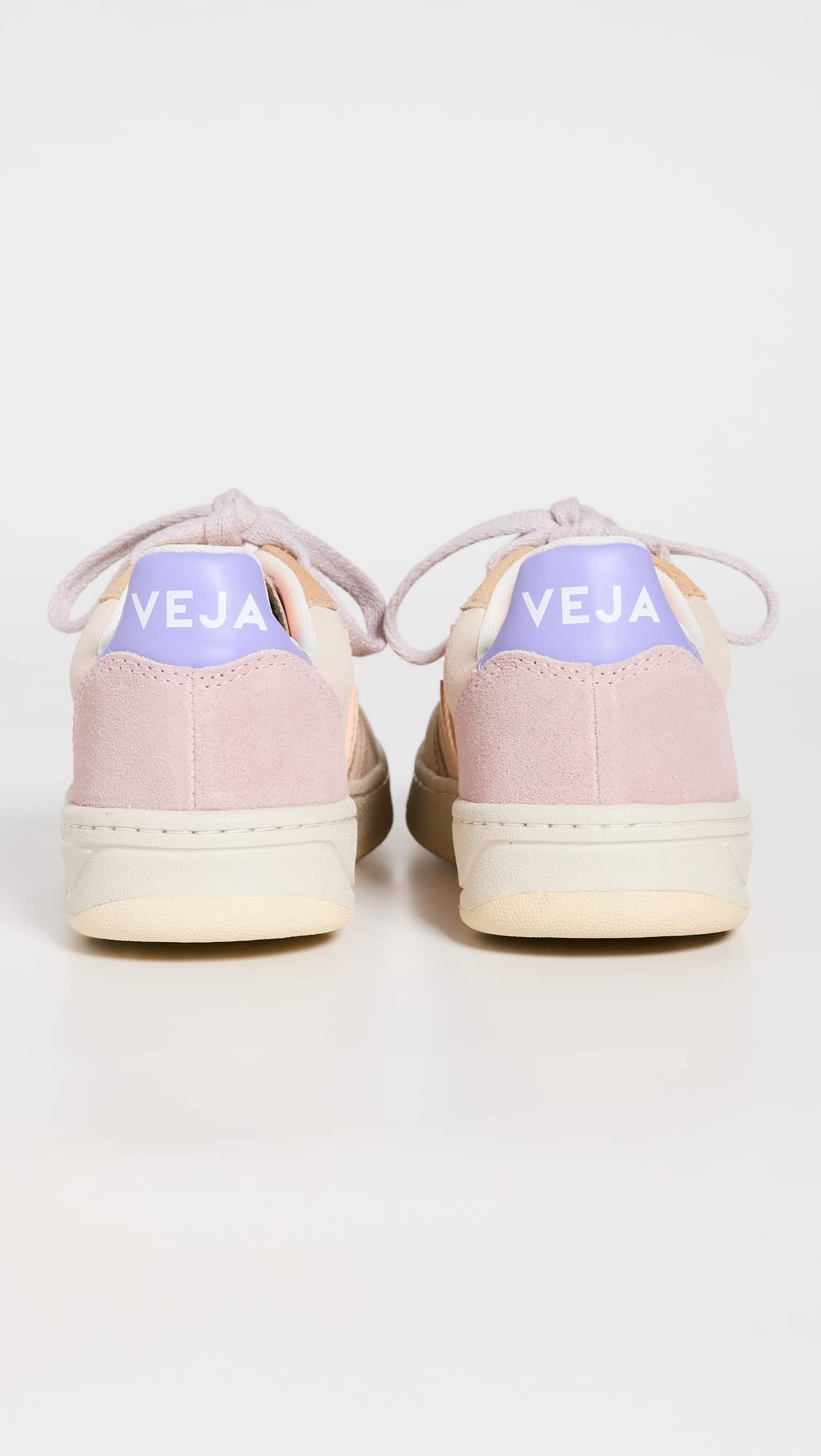 Foto 4 pulgar | Zapatillas Veja V-10 Multico Peach Para Mujer, Talla 9 - Venta Internacional.