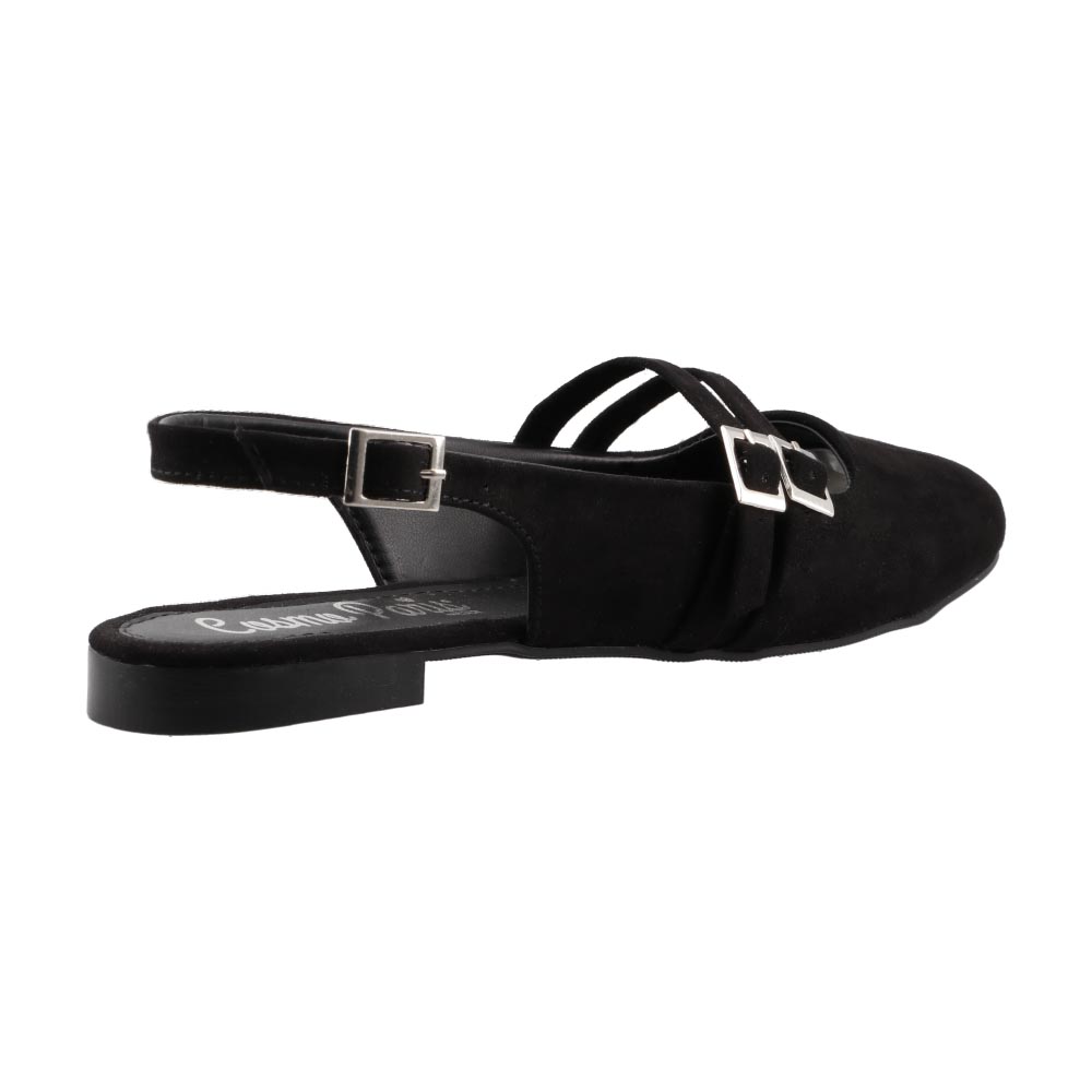 Foto 4 pulgar | Zapatilla Casual Mujer Cosmo Paris By Beser 720 Durazno Negro Talla 23 A 26 E