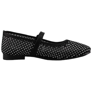 Foto 1 | Balerina Para Mujer Cosmo Paris By Beser 5374 Negro Zapato Casual Talla 23 A 26 E