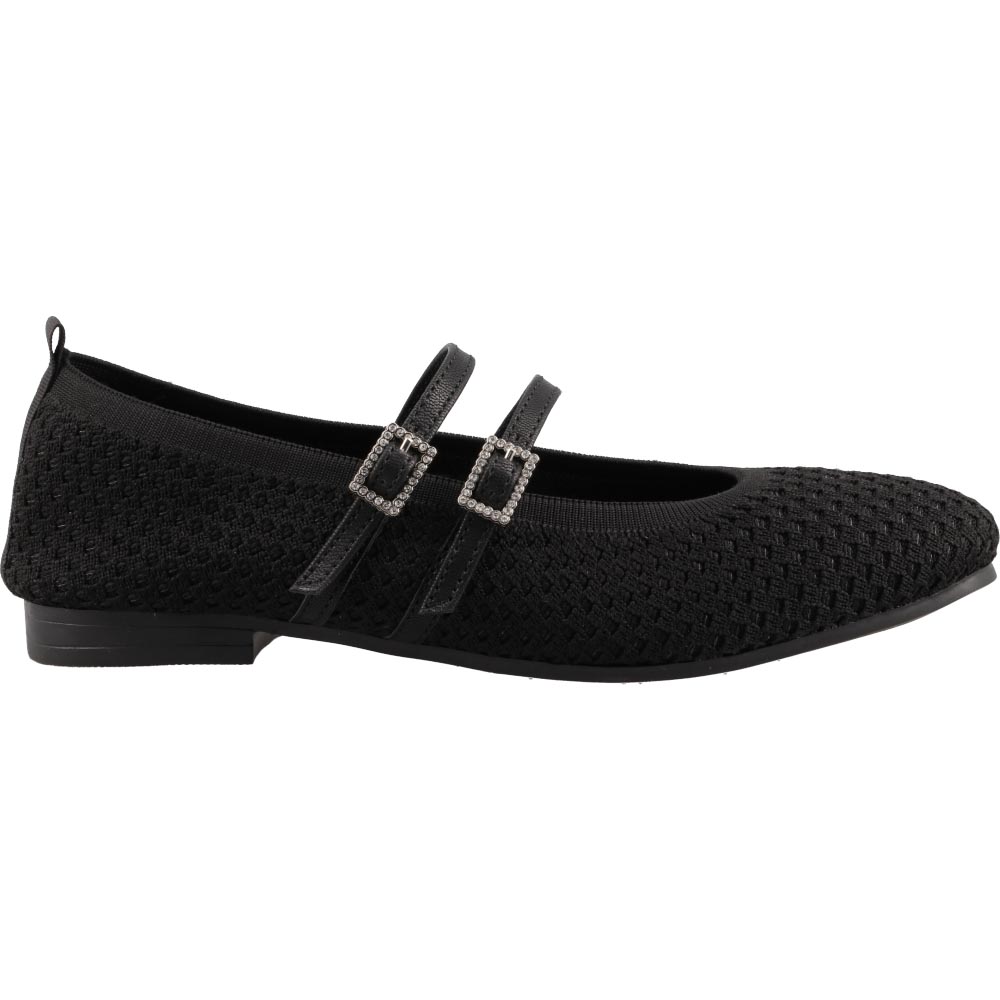 Balerina Mujer Cosmo Paris By Beser 5184 Negro Zapato Casual Dama Talla 23 A 26 E