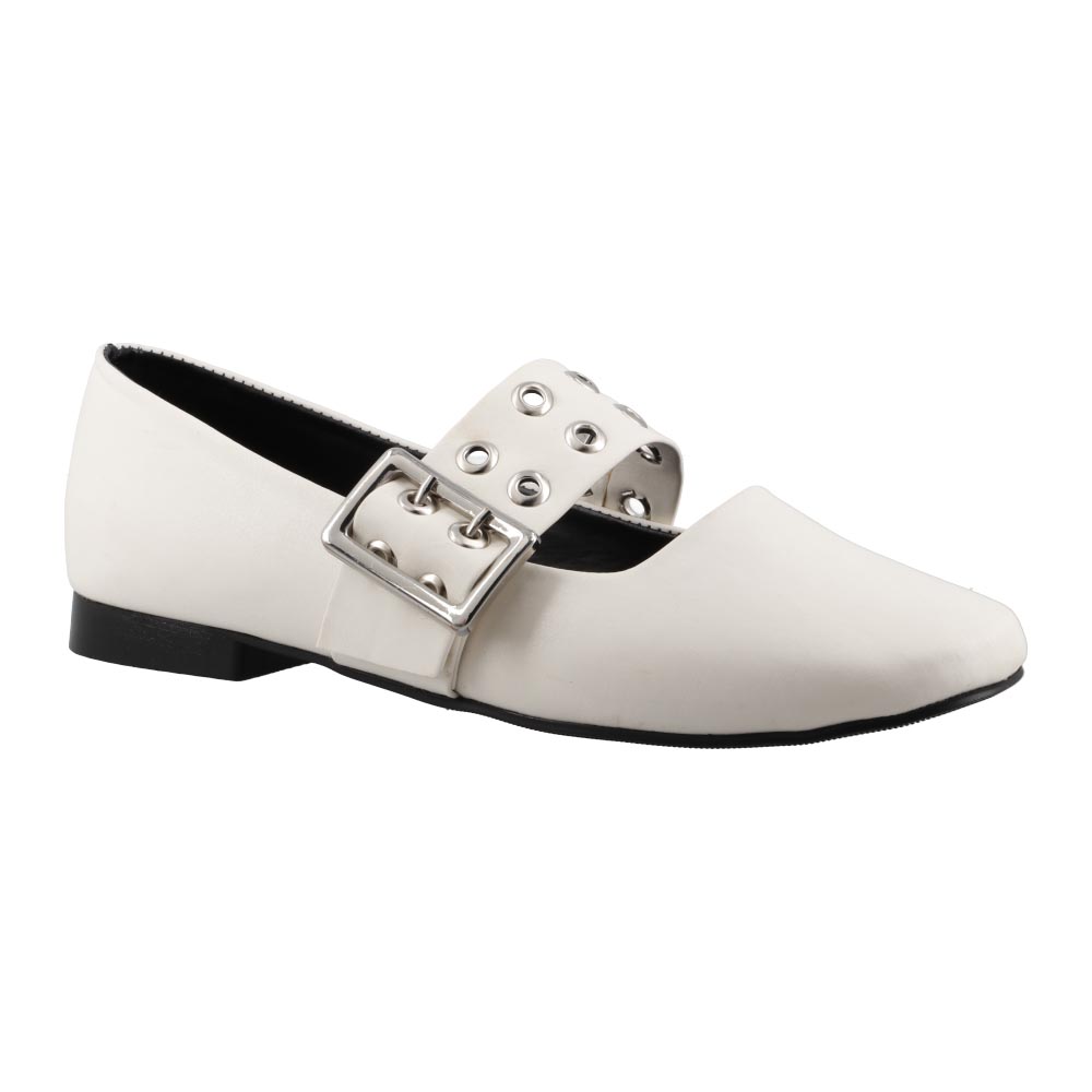 Foto 2 | Balerina Mujer  Cosmo Paris By Beser 175 Color Leche Zapato Casual Para Dama Talla 23 A 26 E