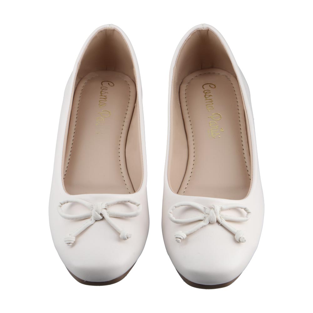 Foto 7 pulgar | Flats Cosmo Paris By Beser Latte Balerina para Mujer