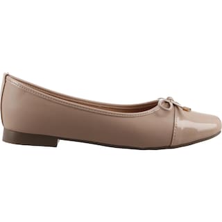 Foto 1 | Zapatilla Dama Cosmo Paris By Beser 715 Nude Maquillaje Zapatilla De Piso Talla 23 A 26