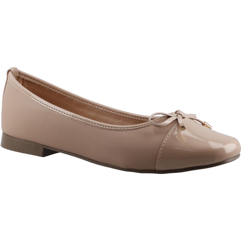 Foto 2 | Zapatilla Dama Cosmo Paris By Beser 715 Nude Maquillaje Zapatilla De Piso Talla 23 A 26