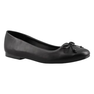Foto 2 | Zapatilla Dama Casual Flat Cosmo Paris By Beser 1038 Negro Balerina Dama Talla 22 A 27 E