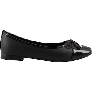 Foto 1 | Zapatilla Dama Cosmo Paris By Beser 715 Negro Zapatilla De Piso Talla 23 A 26