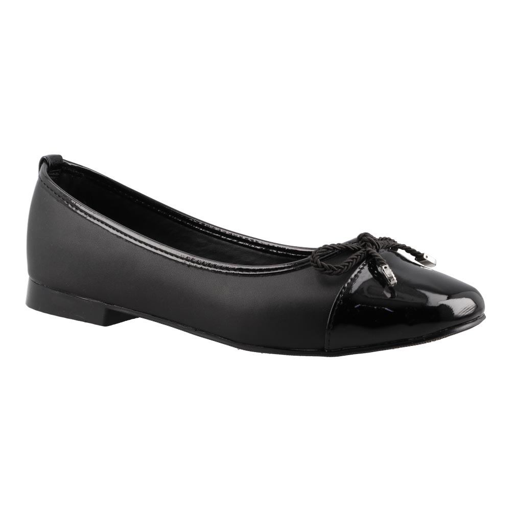Foto 3 pulgar | Zapatilla Dama Cosmo Paris By Beser 715 Negro Zapatilla De Piso Talla 23 A 26