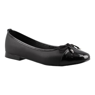 Foto 2 | Zapatilla Dama Cosmo Paris By Beser 715 Negro Zapatilla De Piso Talla 23 A 26