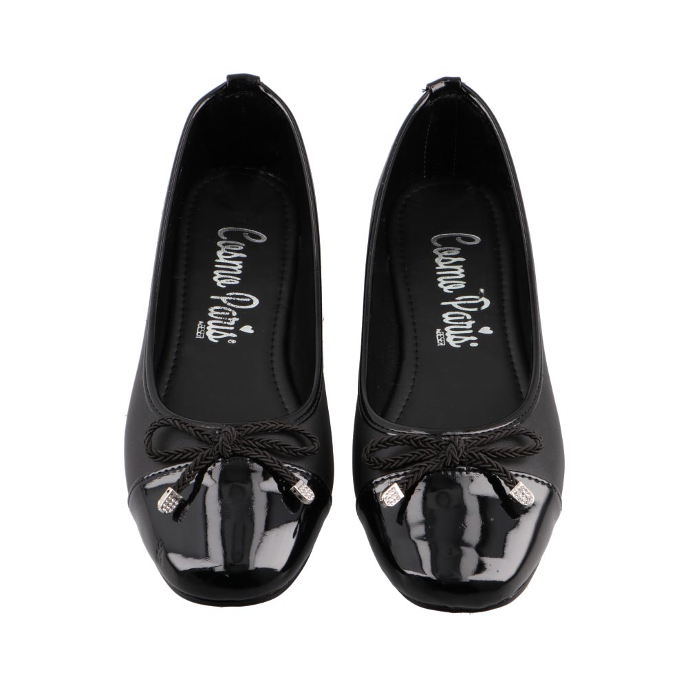 Foto 7 pulgar | Zapatilla Dama Cosmo Paris By Beser 715 Negro Zapatilla De Piso Talla 23 A 26