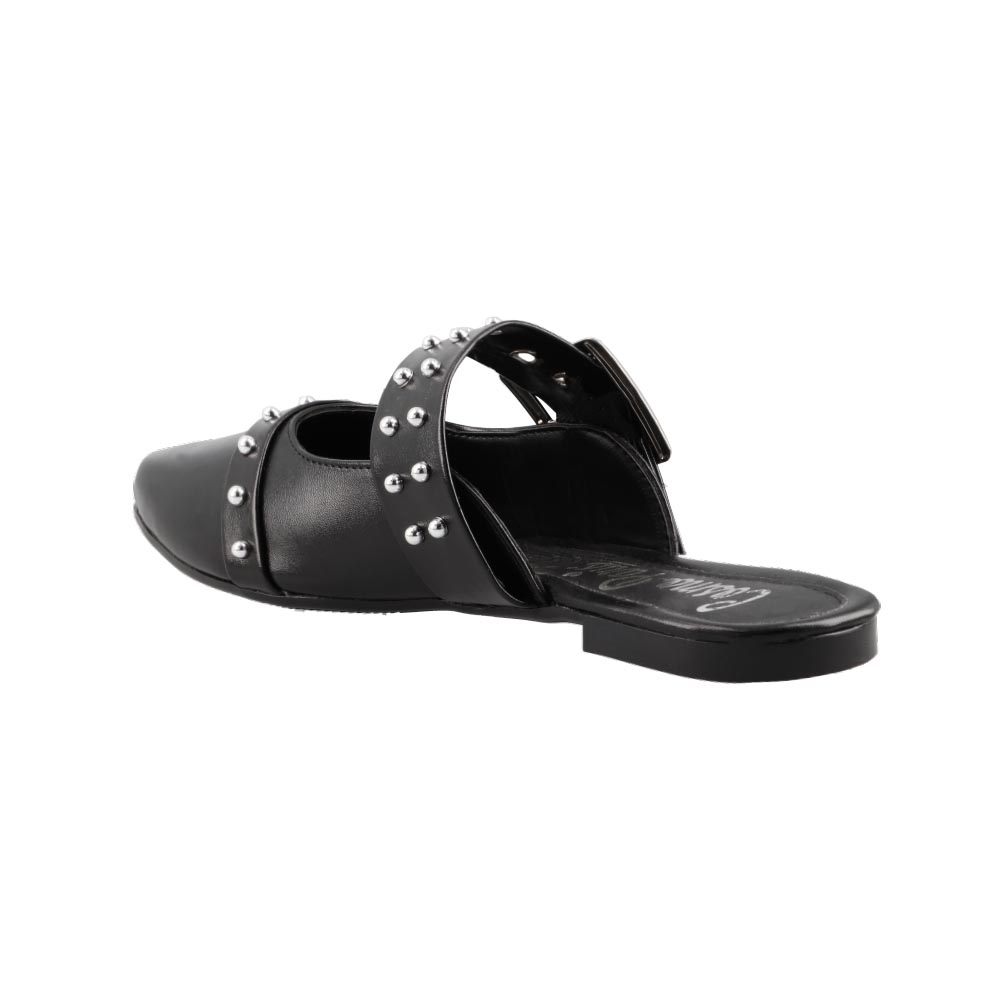 Foto 5 pulgar | Zapatilla Casual Dama Cosmo Paris By Beser 196 Metalico Negro Talla 23 A 26