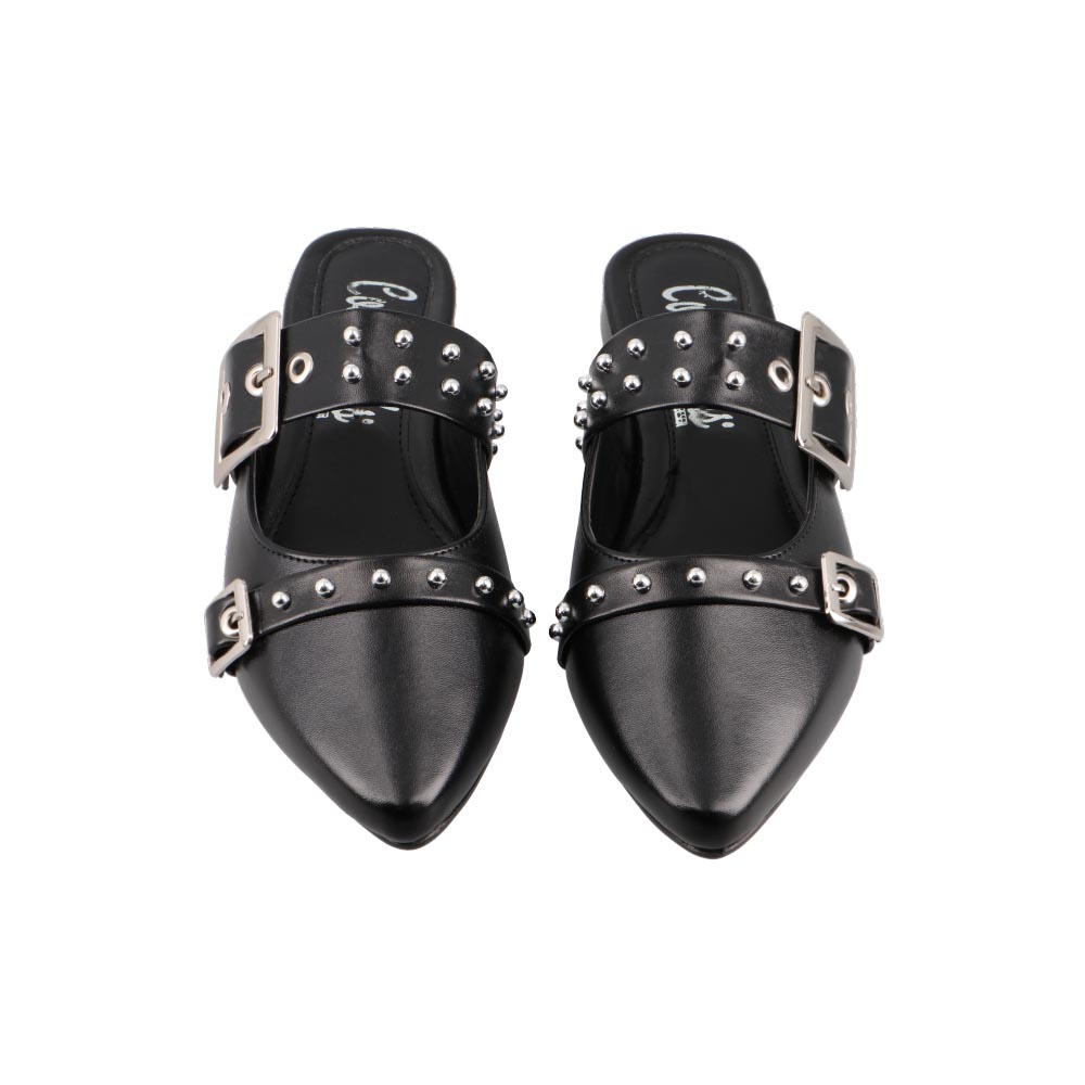 Foto 7 pulgar | Zapatilla Casual Dama Cosmo Paris By Beser 196 Metalico Negro Talla 23 A 26