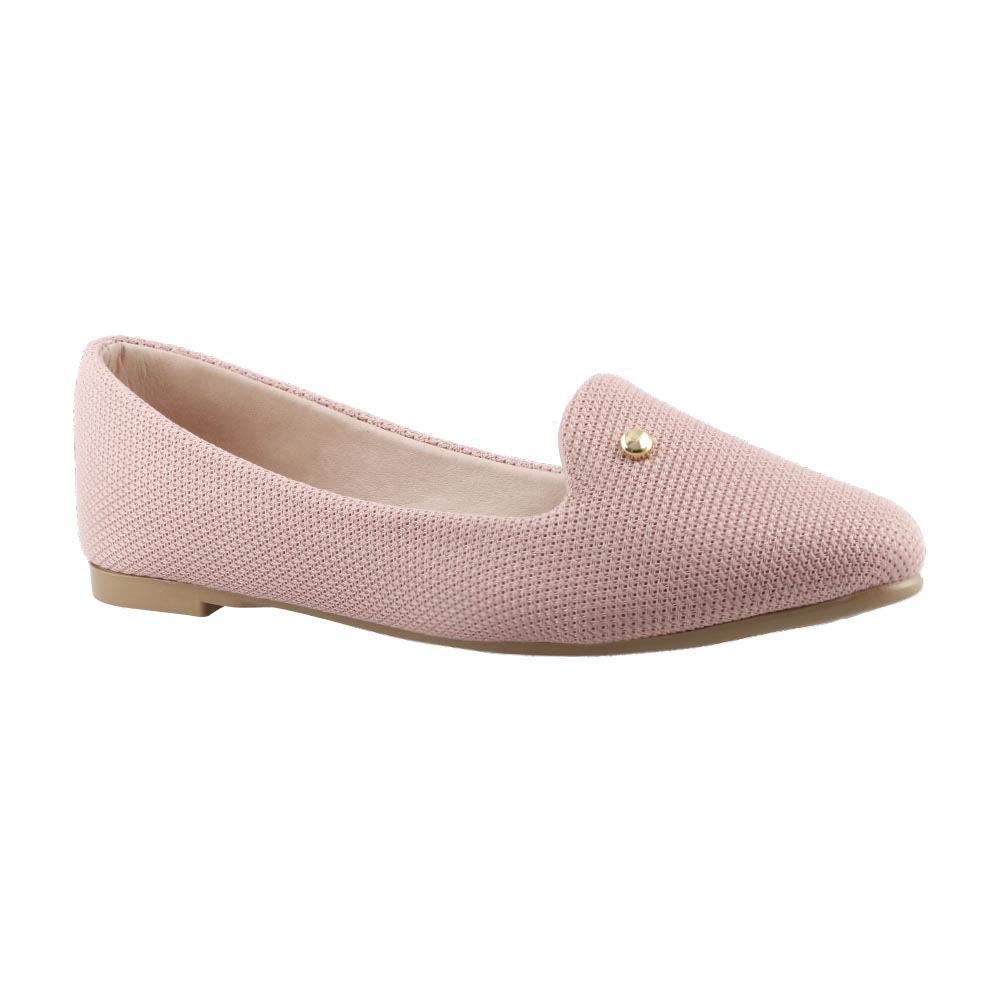 Foto 3 pulgar | Zapatilla Dama Casual Flat Cosmo Paris By Beser 203 Grey Balerina Dama Talla 23 A 26 E