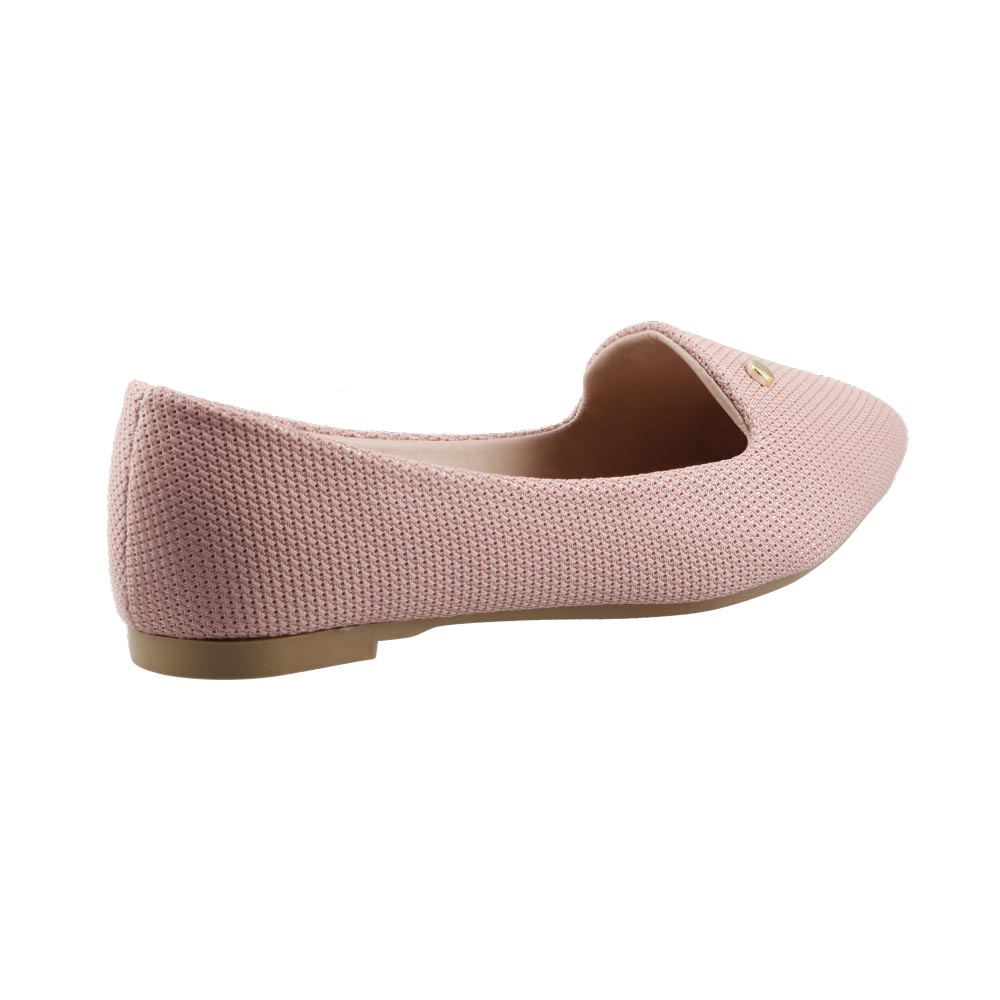 Foto 4 pulgar | Zapatilla Dama Casual Flat Cosmo Paris By Beser 203 Grey Balerina Dama Talla 23 A 26 E
