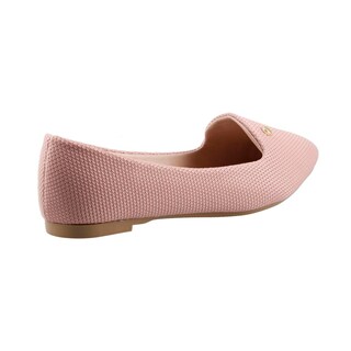 Foto 3 | Zapatilla Dama Casual Flat Cosmo Paris By Beser 203 Grey Balerina Dama Talla 23 A 26 E