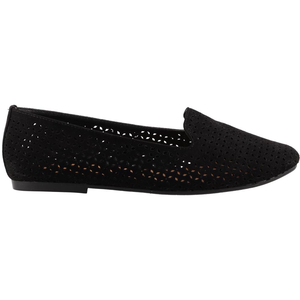 Foto 2 pulgar | Zapatilla Dama Casual Cosmo Paris By Beser 6606 Negro Durazno Balerina Dama Talla 23 A 26 E