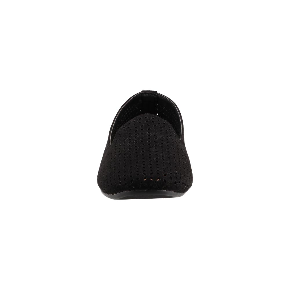 Foto 6 pulgar | Zapatilla Dama Casual Cosmo Paris By Beser 6606 Negro Durazno Balerina Dama Talla 23 A 26 E
