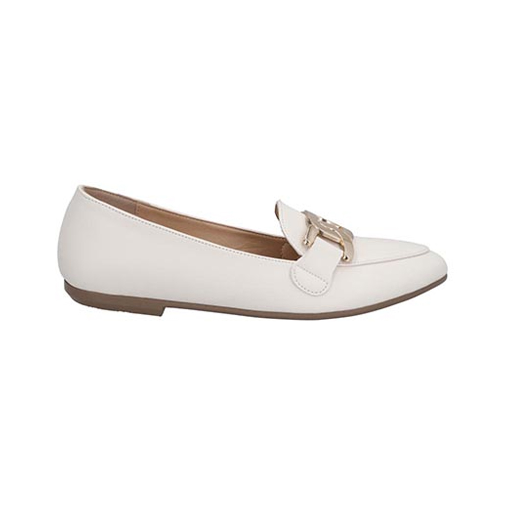 Zapatilla Mujer Casual Cosmo Paris By Beser 8370 Latte Flat Talla 23 A 26