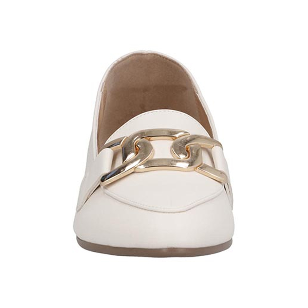 Foto 6 pulgar | Zapatilla Mujer Casual Cosmo Paris By Beser 8370 Latte Flat Talla 23 A 26
