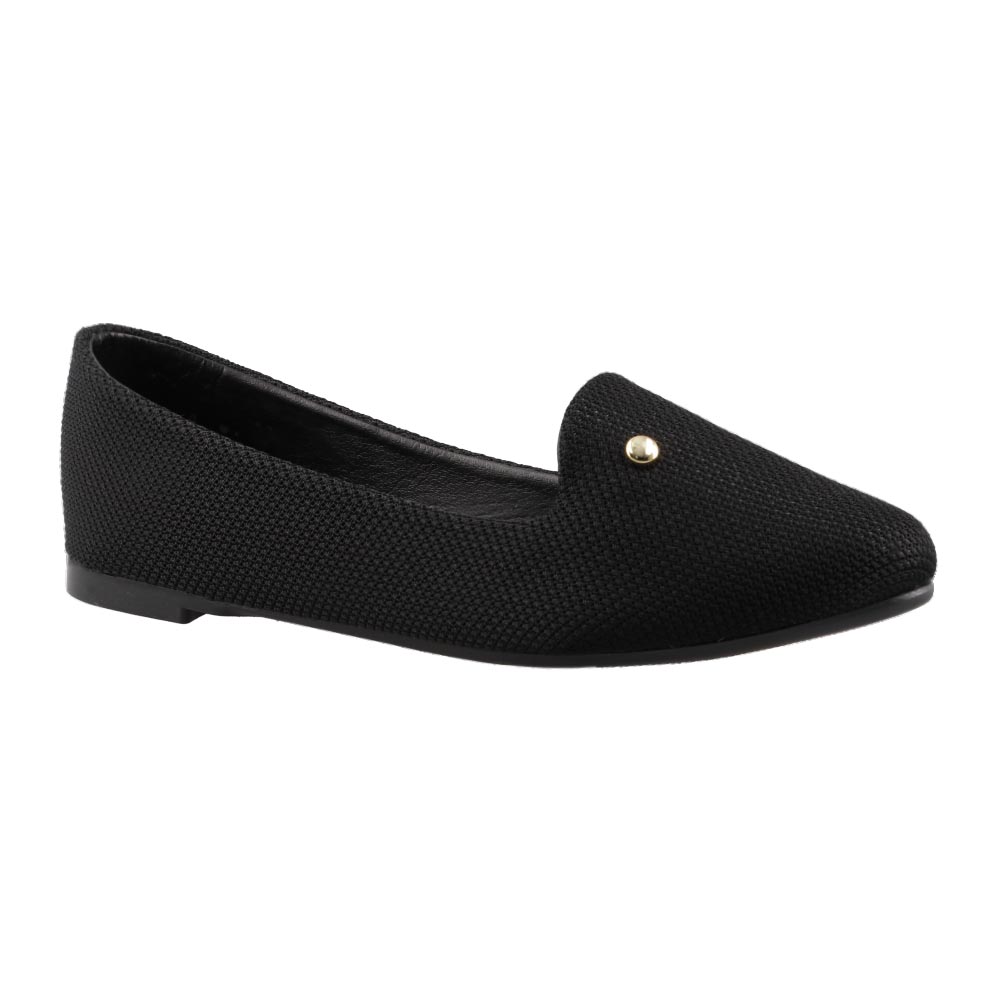 Foto 3 pulgar | Zapatilla Dama Casual Flat Cosmo Paris By Beser 203 Negro Balerina Dama Talla 23 A 26 E