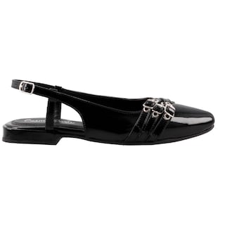 Foto 1 | Zapatilla Mujer Cosmo Paris By Beser 8318 Charol Negro Talla 23 A 26