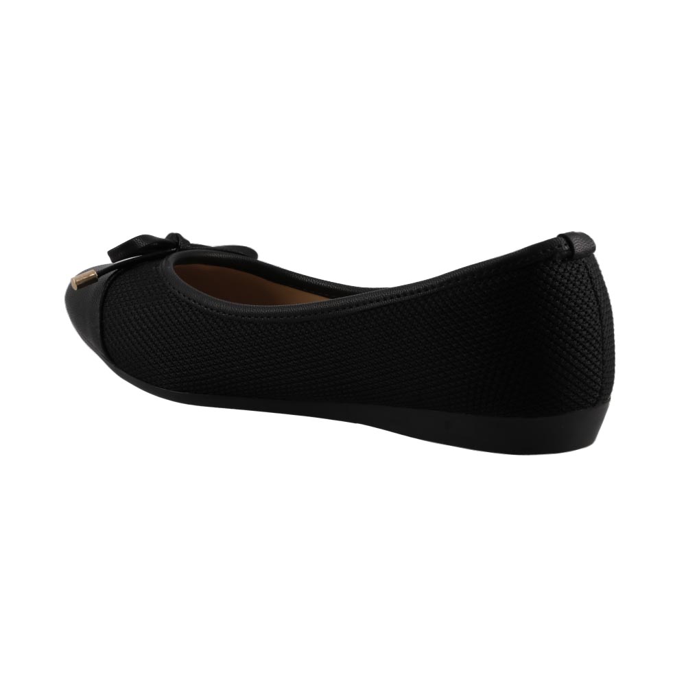 Foto 4 | Zapatilla Dama Cosmo Paris By Beser Dn266 Negro Zapatilla De Piso Talla 22 A 26