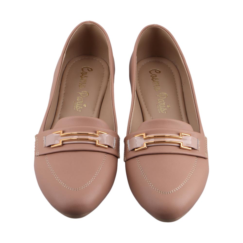 Foto 7 pulgar | Zapatilla Dama Casual Flat Cosmo Paris By Beser Dn243 Maquillaje Balerina Dama Talla 22 A 26 E