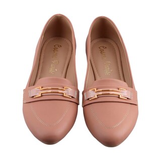 Foto 6 | Zapatilla Dama Casual Flat Cosmo Paris By Beser Dn243 Maquillaje Balerina Dama Talla 22 A 26 E