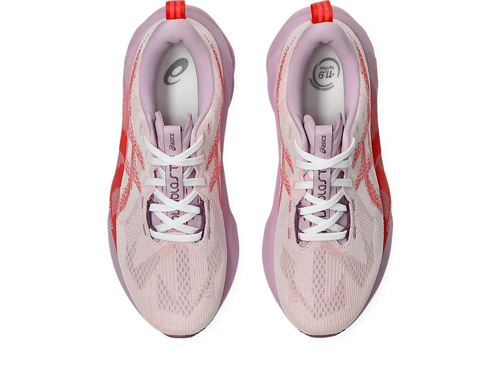 Foto 7 pulgar | Zapatillas Para Correr Asics Novablast 5 Para Mujer, Blanca/coral Reef 7.5 - Venta Internacional.