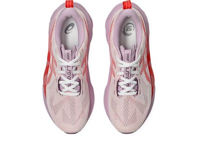 Foto 6 | Zapatillas Para Correr Asics Novablast 5 Para Mujer, Blanca/coral Reef 7.5 - Venta Internacional.