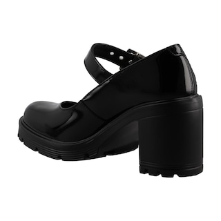 Foto 4 | Zapatilla Green Love 95034 Negro De Tacon Zapato De Vestir Talla 23 A 27 M
