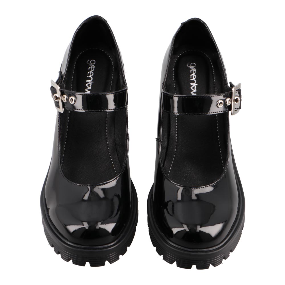 Foto 7 pulgar | Zapatilla Green Love 95034 Negro De Tacon Zapato De Vestir Talla 23 A 27 M