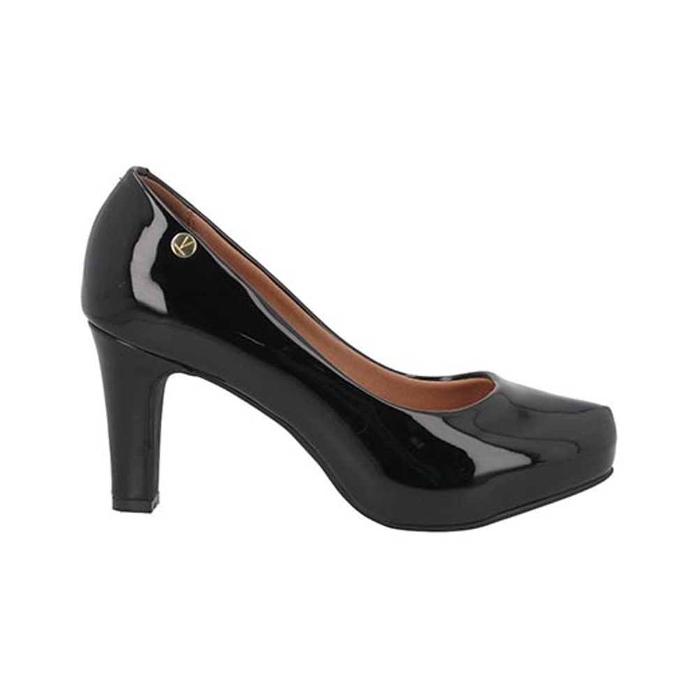 Foto 1 | Zapato Tacón Vizzano 184030 Charol Negro  Mujer Formal Acolchonado Charol Talla 22 A 24 E