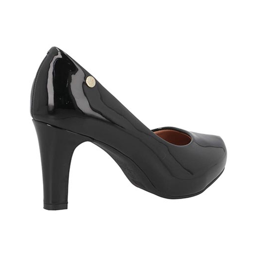 Foto 3 | Zapato Tacón Vizzano 184030 Charol Negro  Mujer Formal Acolchonado Charol Talla 22 A 24 E