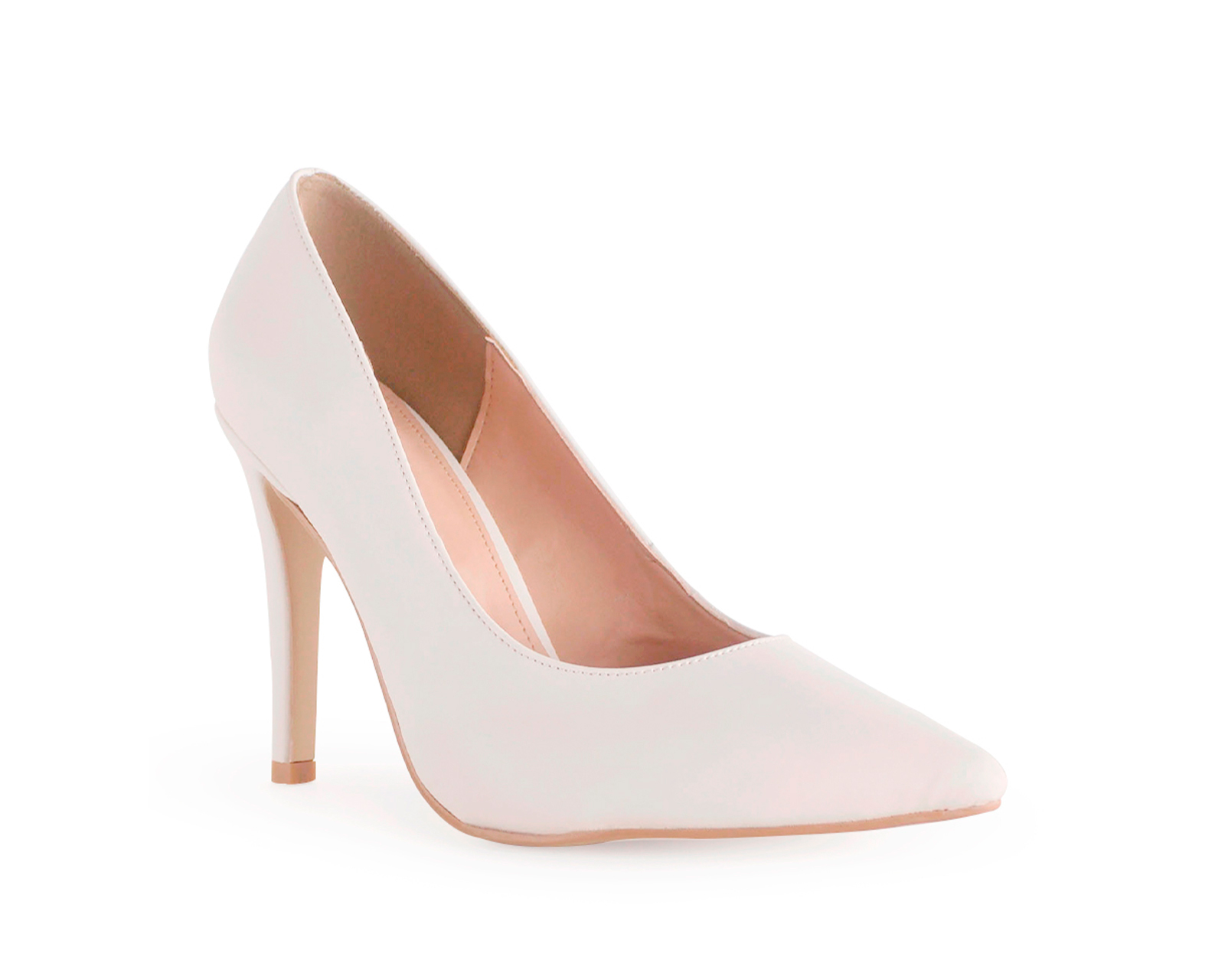 Zapatilla Color Beige Puntal Material Sintético