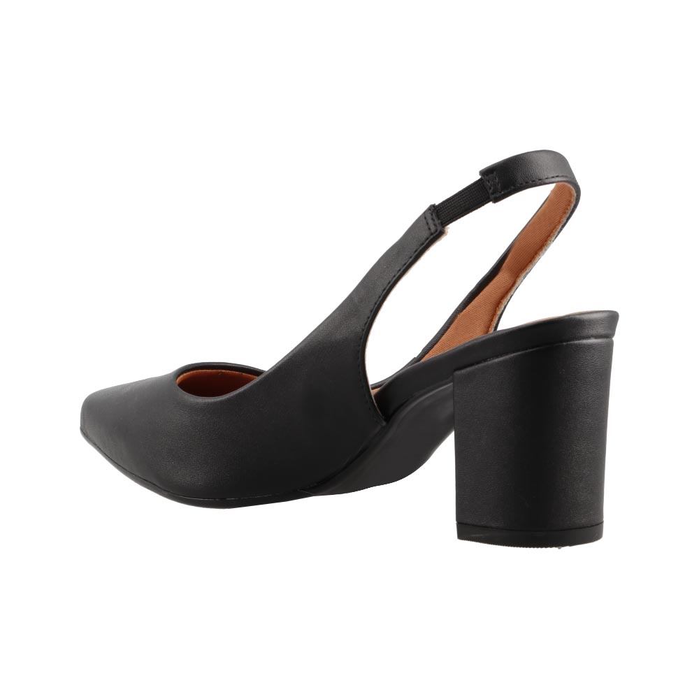 Foto 4 | Zapato Mujer Vizzano 1290503 Negro Dama Tacón Ancho Formales Talla 22 A 27 E