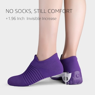 Foto 6 | Zapatos De Senderismo Stq Para Mujer, Sin Cordones, Color Morado, Talla 8 - Venta Internacional.
