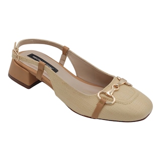 Foto 1 | Zapatillas Exterior Textil Color Beige Para Mujer De Rbcollection