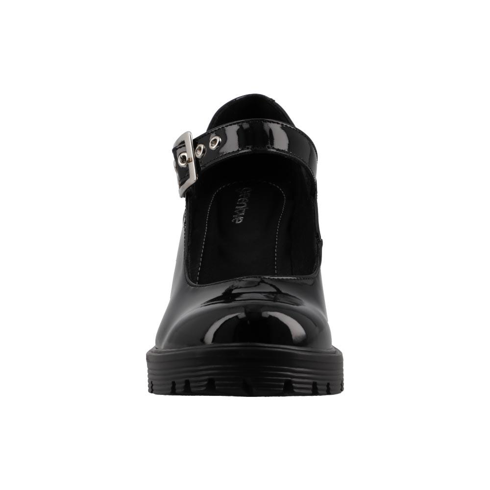 Foto 5 pulgar | Zapatilla Vestir Mujer Green Love Tacon Alto Ajustable Negro