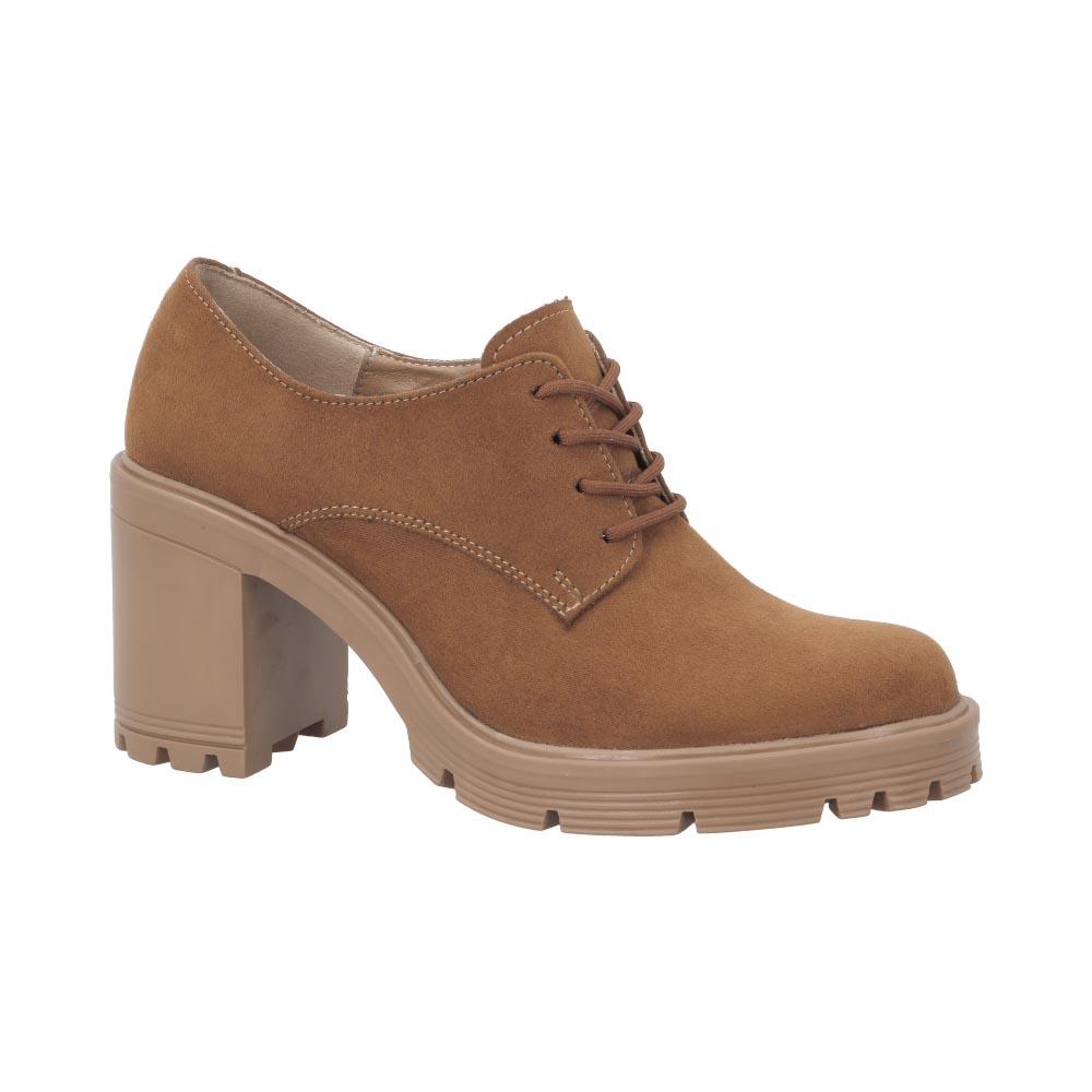 Foto 2 | Tacones Green Love Mujer Moda Comodos Cafe