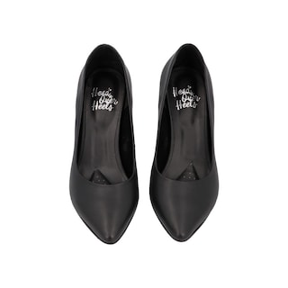Foto 4 | Zapatilla Head Over Over Hels Dama Tacon Vestir Comodo Aguja Negro