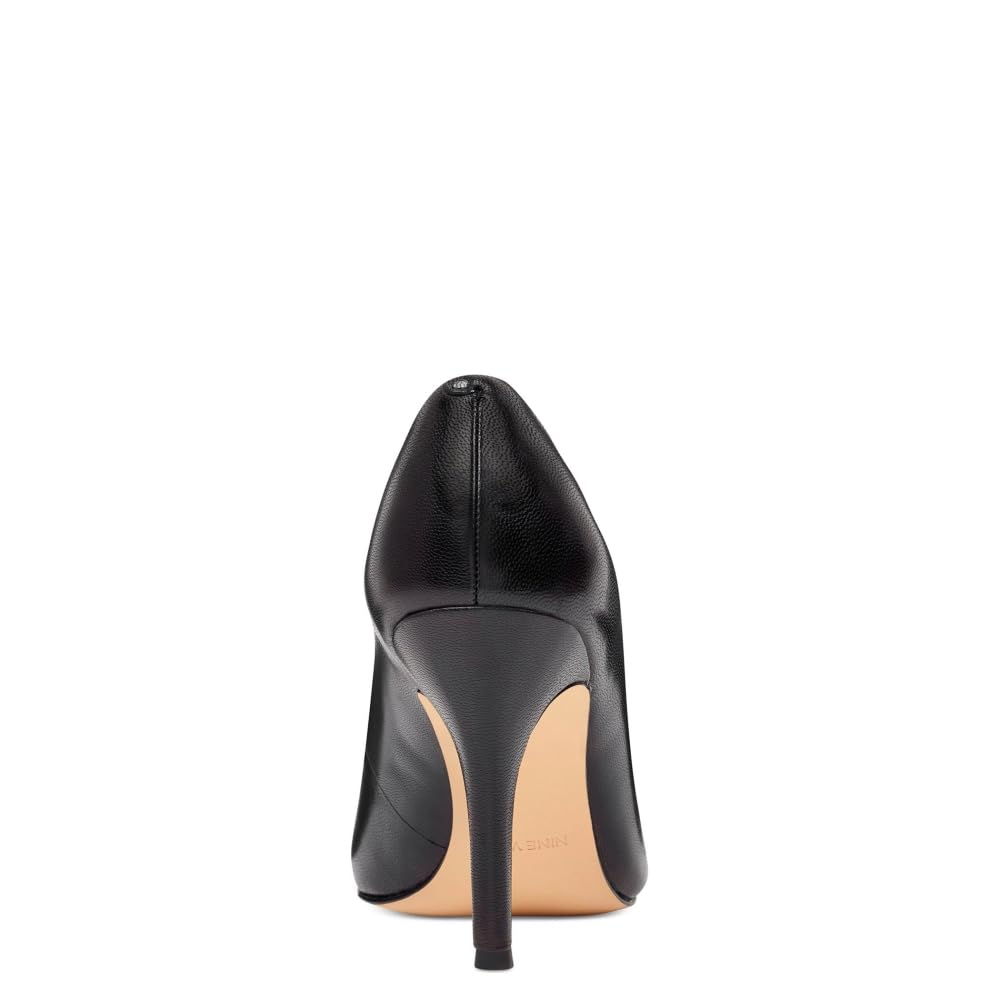 Foto 4 pulgar | Zapatos Nine West Flax Pump Para Mujer, Piel Negra, Talla 7.5 - Venta Internacional.