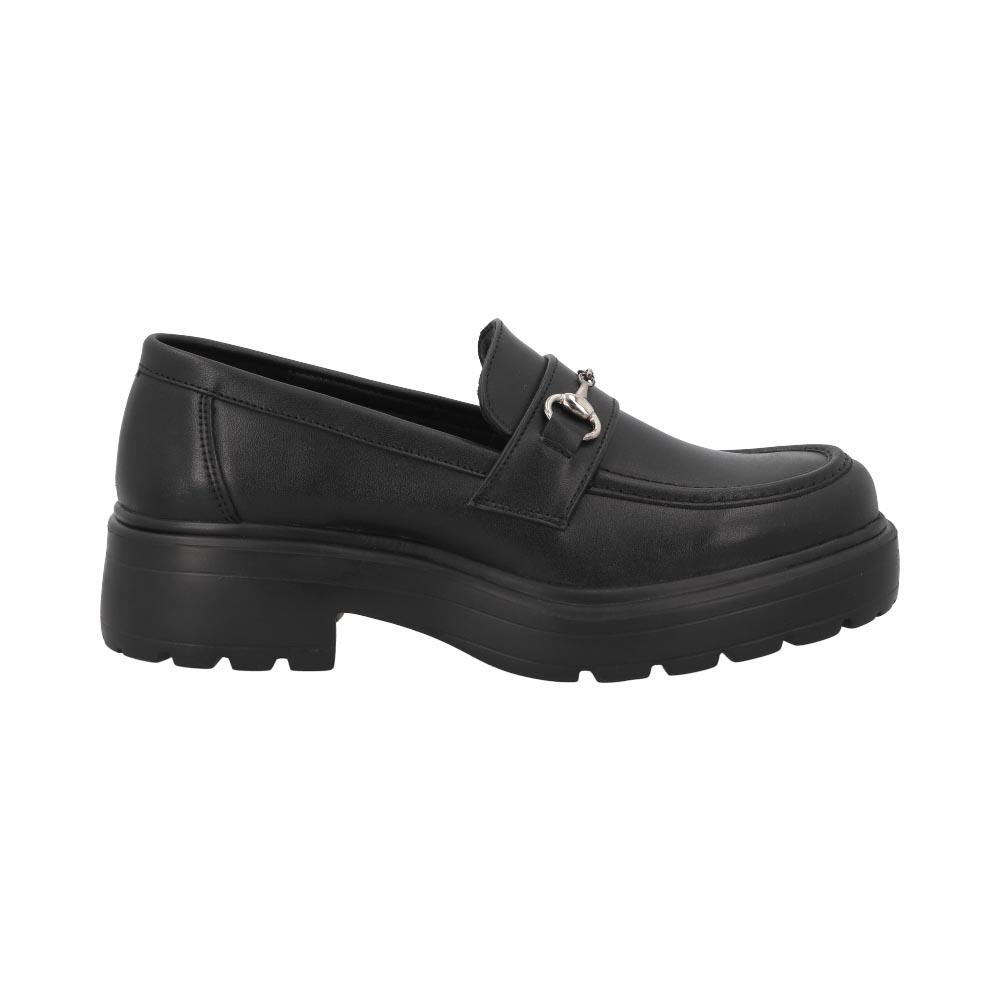 Mocasin Mujer Green Love Chunky Loafers Negro