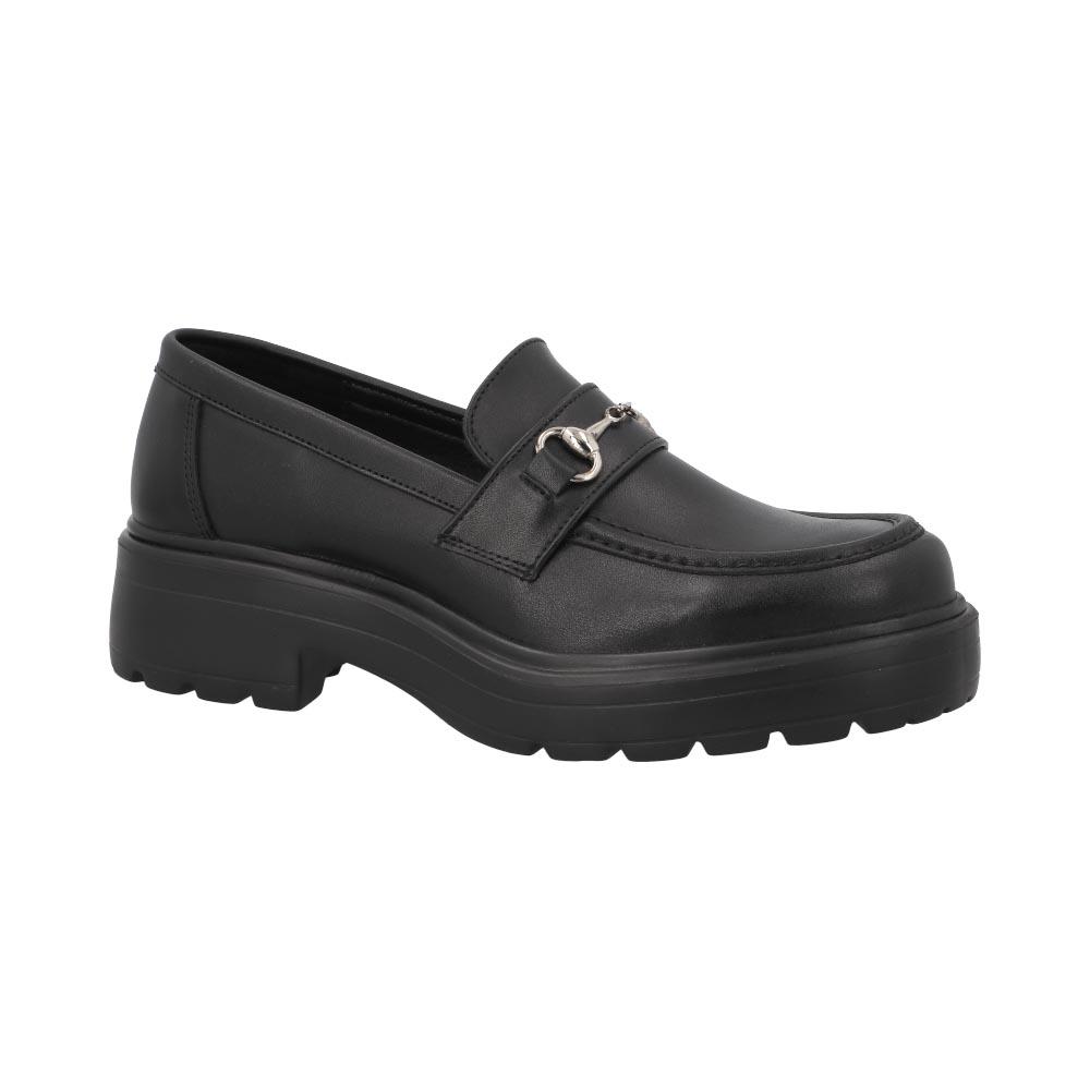 Foto 3 pulgar | Mocasin Mujer Green Love Chunky Loafers Negro