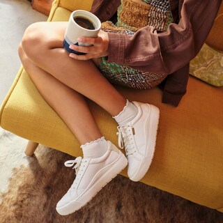 Foto 7 | Zapatilla De Moda Dr. Scholl's Time Off Platform Para Mujer, Color Blanco 8.5 - Venta Internacional.