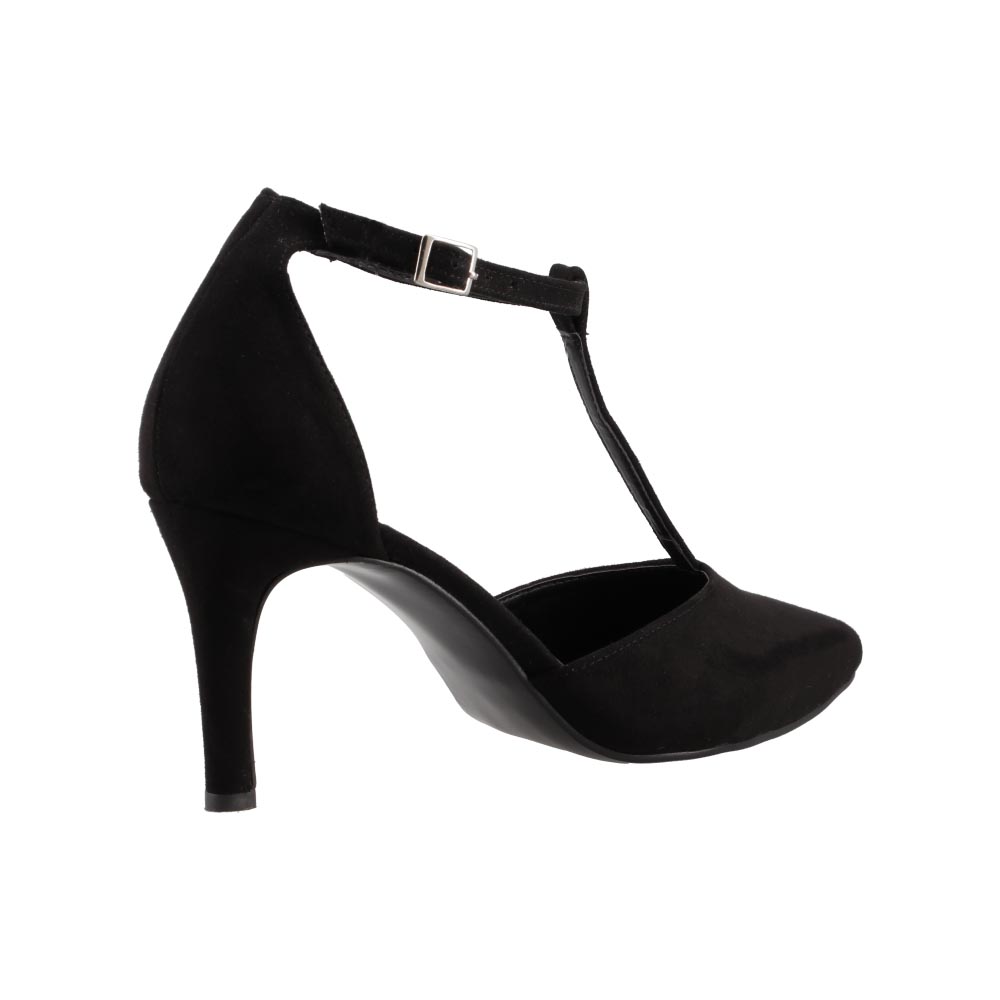 Foto 4 pulgar | Zapato De Vestir Mujer Head Over Heels 1616 Negro Comodo Casual Tacon Talla 23 A 26 E
