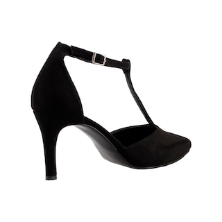 Foto 3 | Zapato De Vestir Mujer Head Over Heels 1616 Negro Comodo Casual Tacon Talla 23 A 26 E