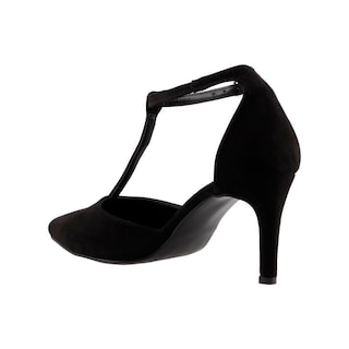 Foto 4 | Zapato De Vestir Mujer Head Over Heels 1616 Negro Comodo Casual Tacon Talla 23 A 26 E